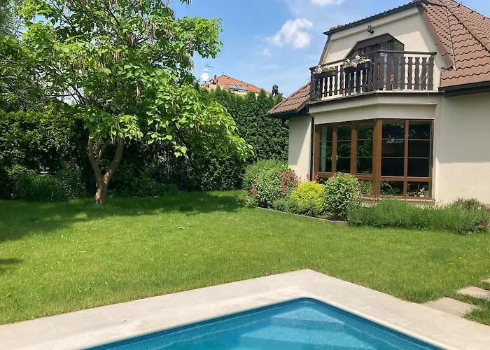 Spacious With An Outdoor Pool In * Cernosice